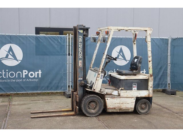 Heftruck komatsu fb15-5 elektrisch 1990 - afbeelding 1 van  1