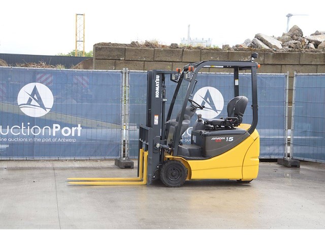 Heftruck komatsu fb15m-12 elektrisch 1450kg 4.0m 2011 - afbeelding 1 van  1