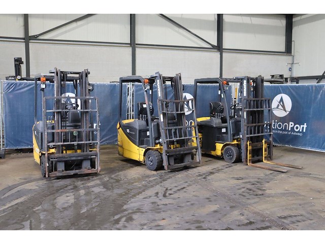 Heftruck komatsu fb15m-12 elektrisch 1500kg 2015 3 stuks - afbeelding 1 van  1
