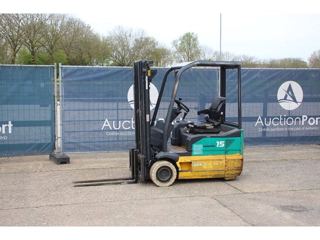 Heftruck komatsu fb15m-2r elektrisch 1500kg 4.47m 2005 - afbeelding 1 van  1