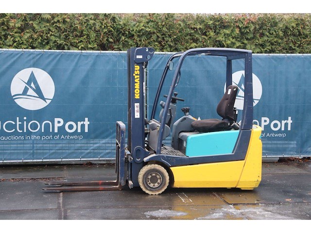 Heftruck komatsu fb16m-3e elektrisch 1600kg 3.3m - afbeelding 1 van  1