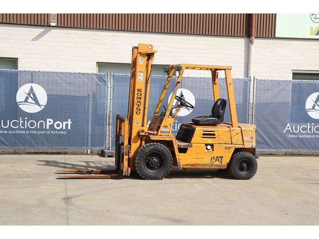 Heftruck komatsu fd20-7 diesel 1750kg 3.7m - afbeelding 1 van  1