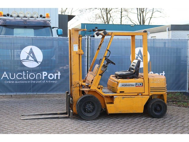 Heftruck komatsu fd20h-1211 diesel 2000kg - afbeelding 1 van  1