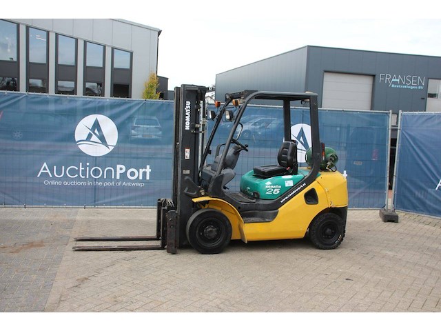 Heftruck komatsu fg25ht-16 lpg 2100kg 4.7m 2008 - afbeelding 1 van  1