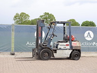 Heftruck komatsu fg25t-11e lpg 2500kg 4m 1989