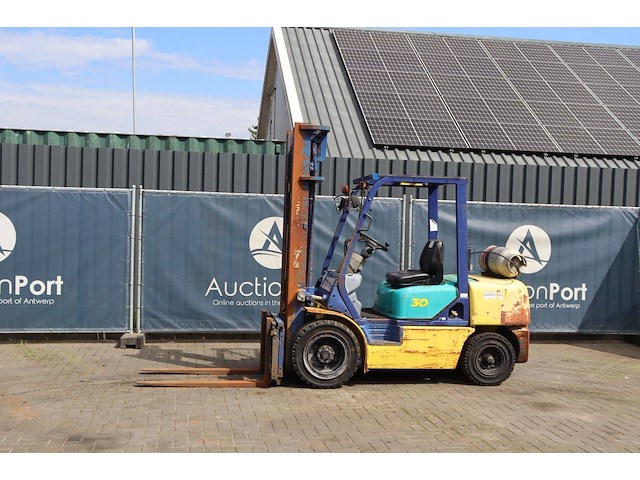 Heftruck komatsu fg30t-12 lpg 2950kg 4.0m 1999 - afbeelding 1 van  1