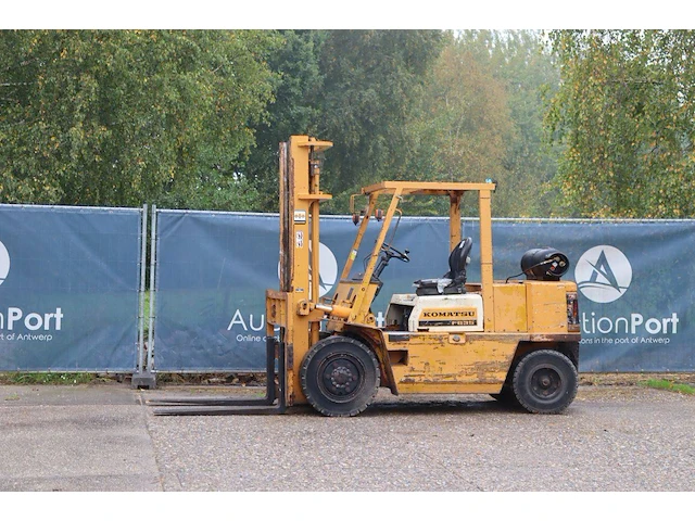 Heftruck komatsu fg35-4 lpg 1987 - afbeelding 1 van  1