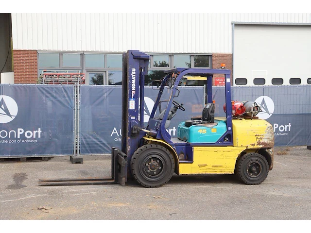 Heftruck komatsu fg45t-7 lpg 4400kg 3.7m 1999 - afbeelding 1 van  1