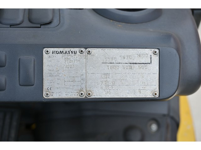 Heftruck komatsu - afbeelding 3 van  7