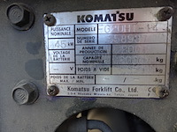 Heftruck komatsu - afbeelding 10 van  10