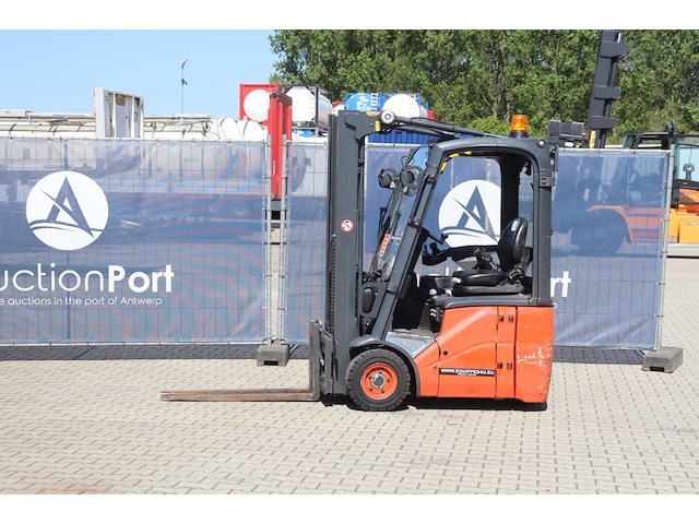 Heftruck linde e12-01 elektrisch 1200kg 3.1m 2014 - afbeelding 1 van  1