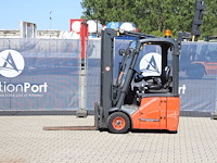 Heftruck linde e12-01 elektrisch 1200kg 3.1m 2014 - afbeelding 1 van  1