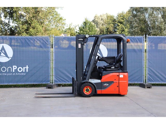 Heftruck linde e12-02 elektrisch 1200kg 4.0m 2020 - afbeelding 1 van  1