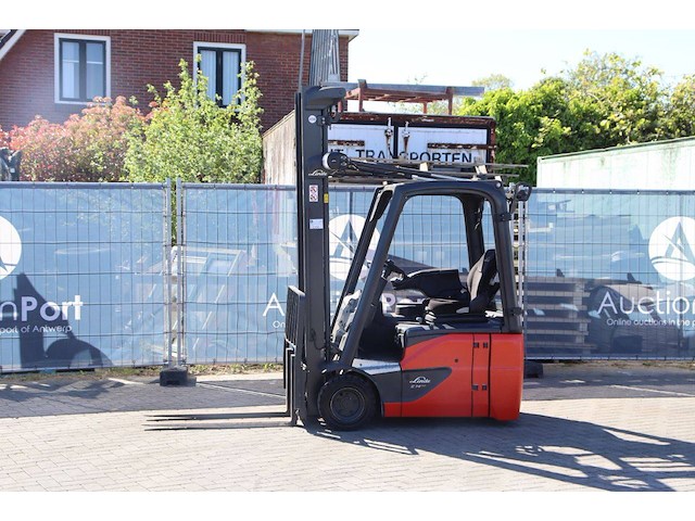Heftruck linde e14-02 elektrisch 1400kg 2019 - afbeelding 1 van  1