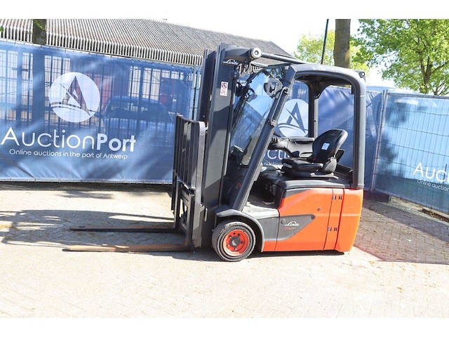 Heftruck linde e14-02 elektrisch 1400kg 2020 - afbeelding 1 van  1