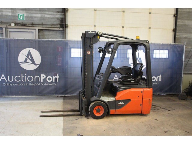 Heftruck linde e14-02 evo elektrisch 1400kg 2014 - afbeelding 1 van  1