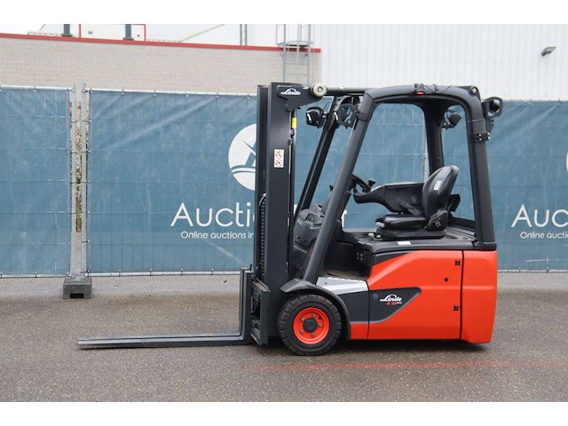 Heftruck linde e15-02 elektrisch 1500kg 2018 - afbeelding 1 van  1