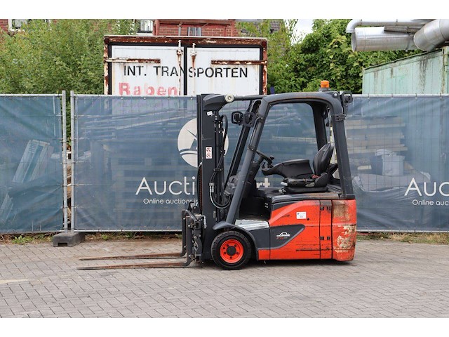 Heftruck linde e15-02 elektrisch 1500kg 2020 - afbeelding 1 van  1