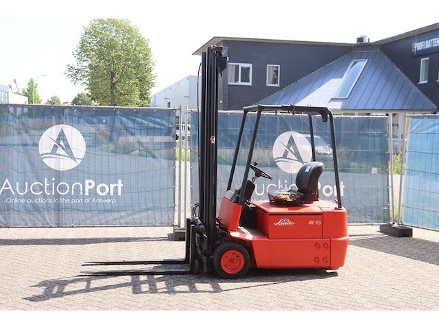 Heftruck linde e15 elektrisch 1500kg 1990 - afbeelding 1 van  1
