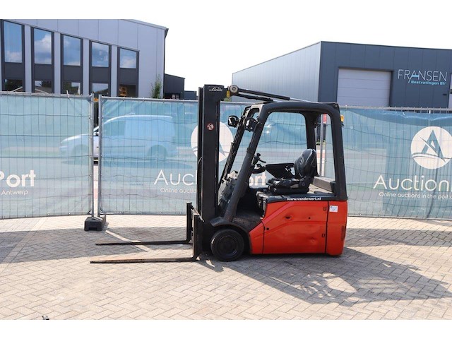 Heftruck linde e16-01 elektrisch 1600kg 4.5m 2014 - afbeelding 1 van  1