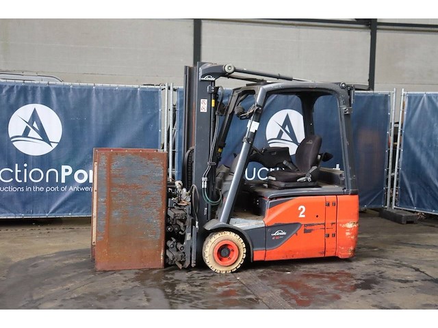 Heftruck linde e16-02 elektrisch 1600kg 3.1m 2018 - afbeelding 1 van  1