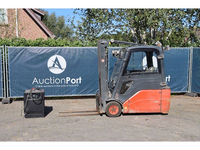 Heftruck linde e16 elektrisch 1600kg 2011 (marge) - afbeelding 1 van  1
