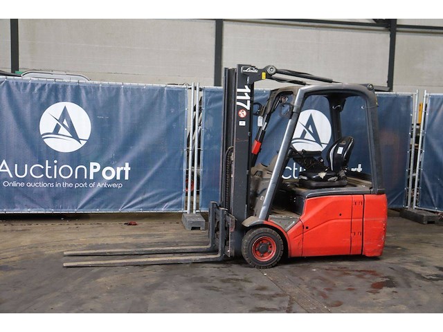 Heftruck linde e16c-01 elektrisch 1600kg 2014 - afbeelding 1 van  1