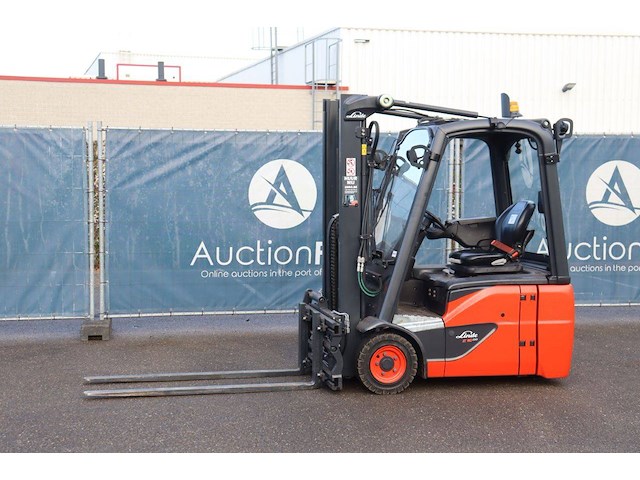 Heftruck linde e16c-02 elektrisch 1600kg 2018 - afbeelding 1 van  1