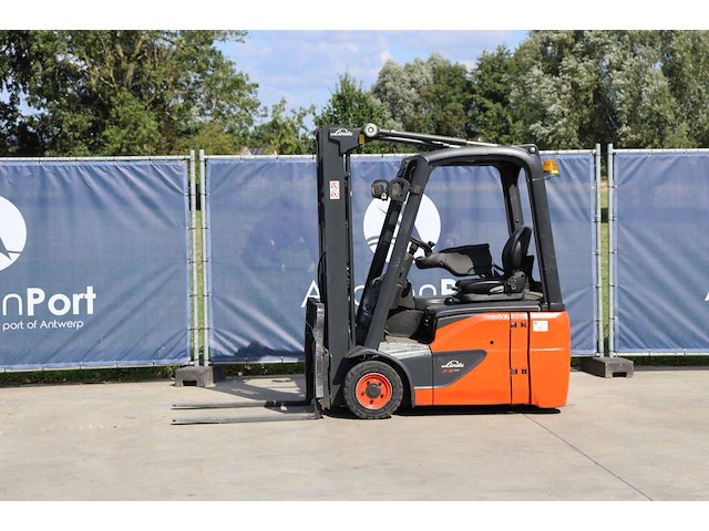 Heftruck linde e16c-02 elektrisch 1600kg 4.0m 2017 - afbeelding 1 van  1