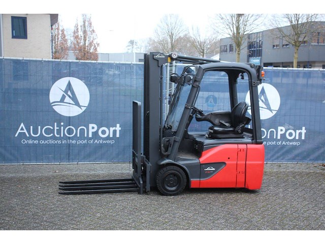Heftruck linde e16c-02 elektrisch 1600kg 7m 2017 - afbeelding 1 van  1