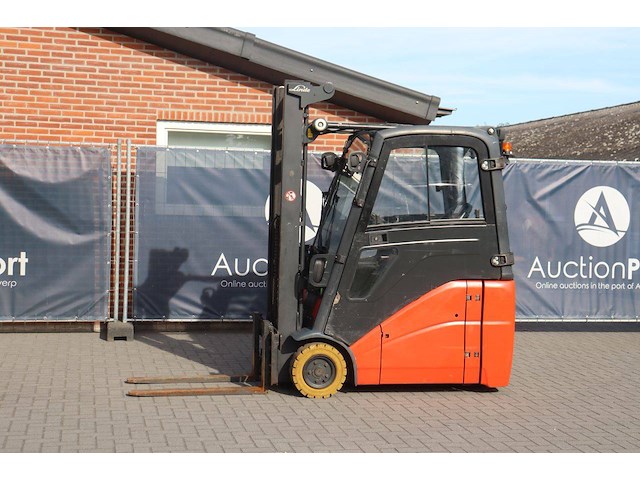 Heftruck linde e16h-01 elektrisch 1600kg 3.7m 2013 - afbeelding 1 van  1