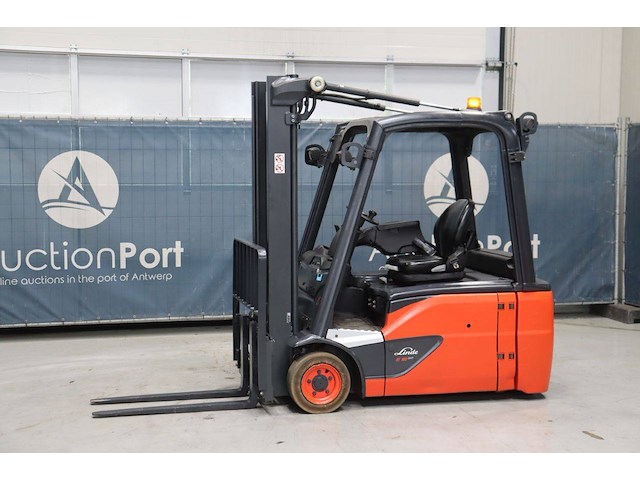 Heftruck linde e16l-02 elektrisch 1600kg 3.5m 2017 - afbeelding 1 van  1