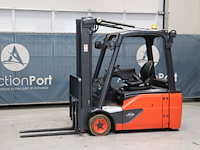 Heftruck linde e16l-02 elektrisch 1600kg 3.5m 2017 - afbeelding 1 van  1