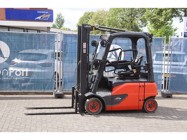 Heftruck linde e16p-02 elektrisch 1600kg 3.12m 2018 - afbeelding 1 van  1