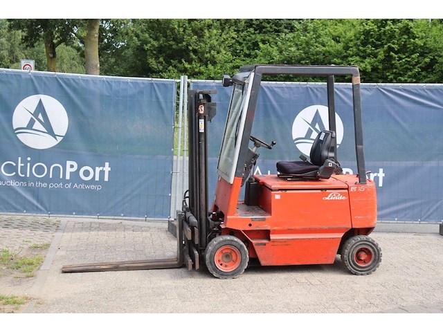Heftruck linde e16p elektrisch 1600kg 1988 - afbeelding 1 van  1