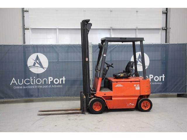 Heftruck linde e18p elektrisch 1800kg 5.3m 1996 - afbeelding 1 van  1