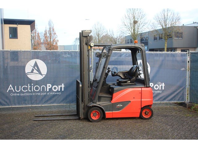 Heftruck linde e18ph-02 elektrisch 1800kg 7.0m 2014 - afbeelding 1 van  1