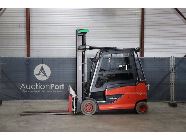 Heftruck linde e25hl-01/600 elektrisch 2500kg 4.5m 2016 - afbeelding 1 van  1