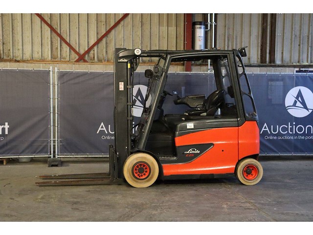 Heftruck linde e25hl-01/600 elektrisch 2500kg 4.87m 2017 - afbeelding 1 van  1