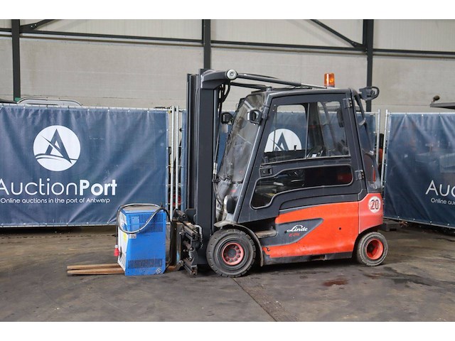 Heftruck linde e25l-01 elektrisch 2500kg 2017 - afbeelding 1 van  1