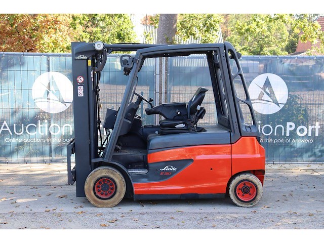 Heftruck linde e30l-01 elektrisch 3000kg 2015 - afbeelding 1 van  1