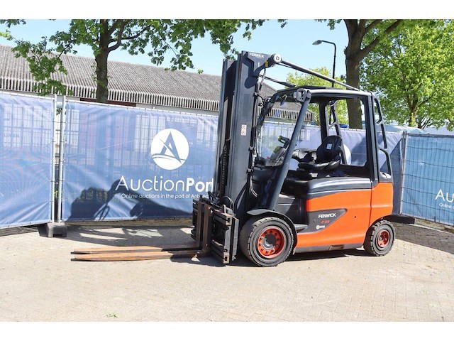 Heftruck linde e35h-01/600 elektrisch 3500kg 2015 - afbeelding 1 van  1