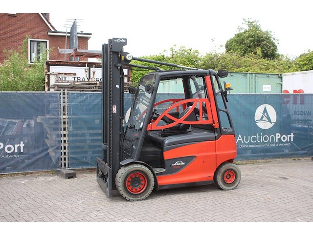 Heftruck linde e35h-01/600 elektrisch 3500kg 4.15m 2017 - afbeelding 1 van  1