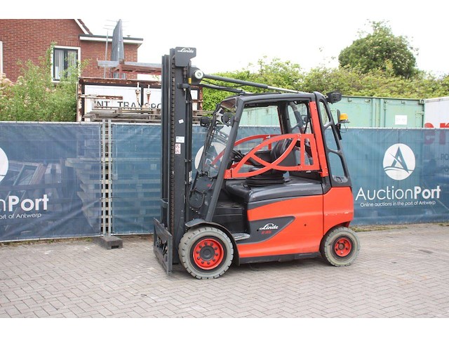 Heftruck linde e35h-01/600 elektrisch 3500kg 4.15m 2017 - afbeelding 1 van  1