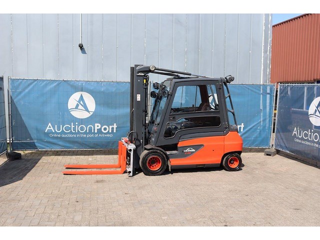 Heftruck linde e35l-01 elektrisch 3500kg 3.1m 2018 - afbeelding 1 van  1