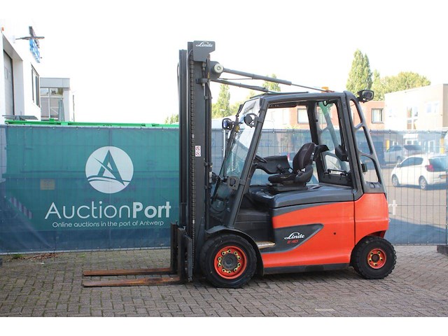 Heftruck linde e40h-01/600 elektrisch 4000kg 4.2m 2016 - afbeelding 1 van  1