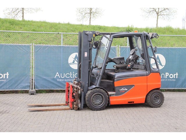 Heftruck linde e40h-01/600 elektrisch 4000kg - afbeelding 1 van  1