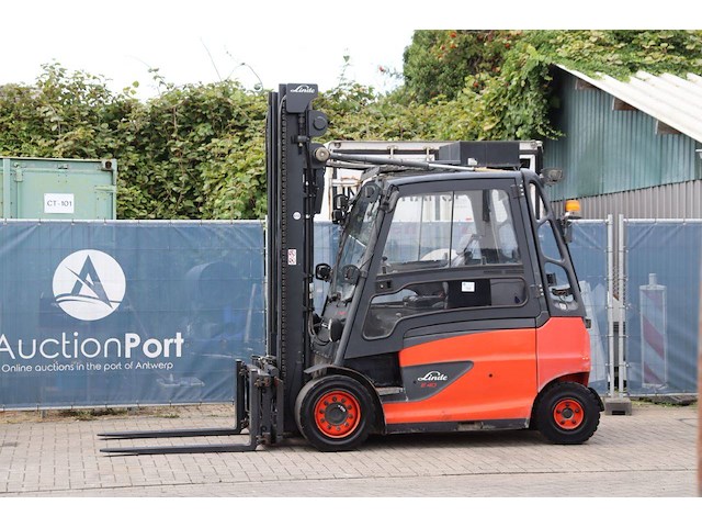 Heftruck linde e40hl-01/600 elektrisch 4000kg 6.01m 2017 - afbeelding 1 van  1