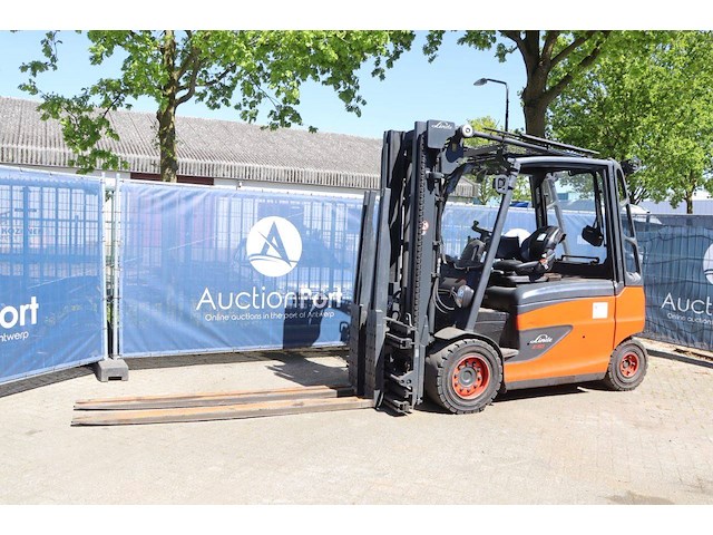 Heftruck linde e50hl-01/600 elektrisch 5000kg 3.26m 2015 - afbeelding 1 van  1