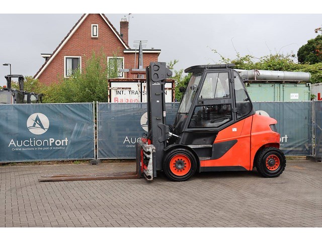 Heftruck linde e60-01 elektrisch 6000kg 5.43m 2017 - afbeelding 1 van  1